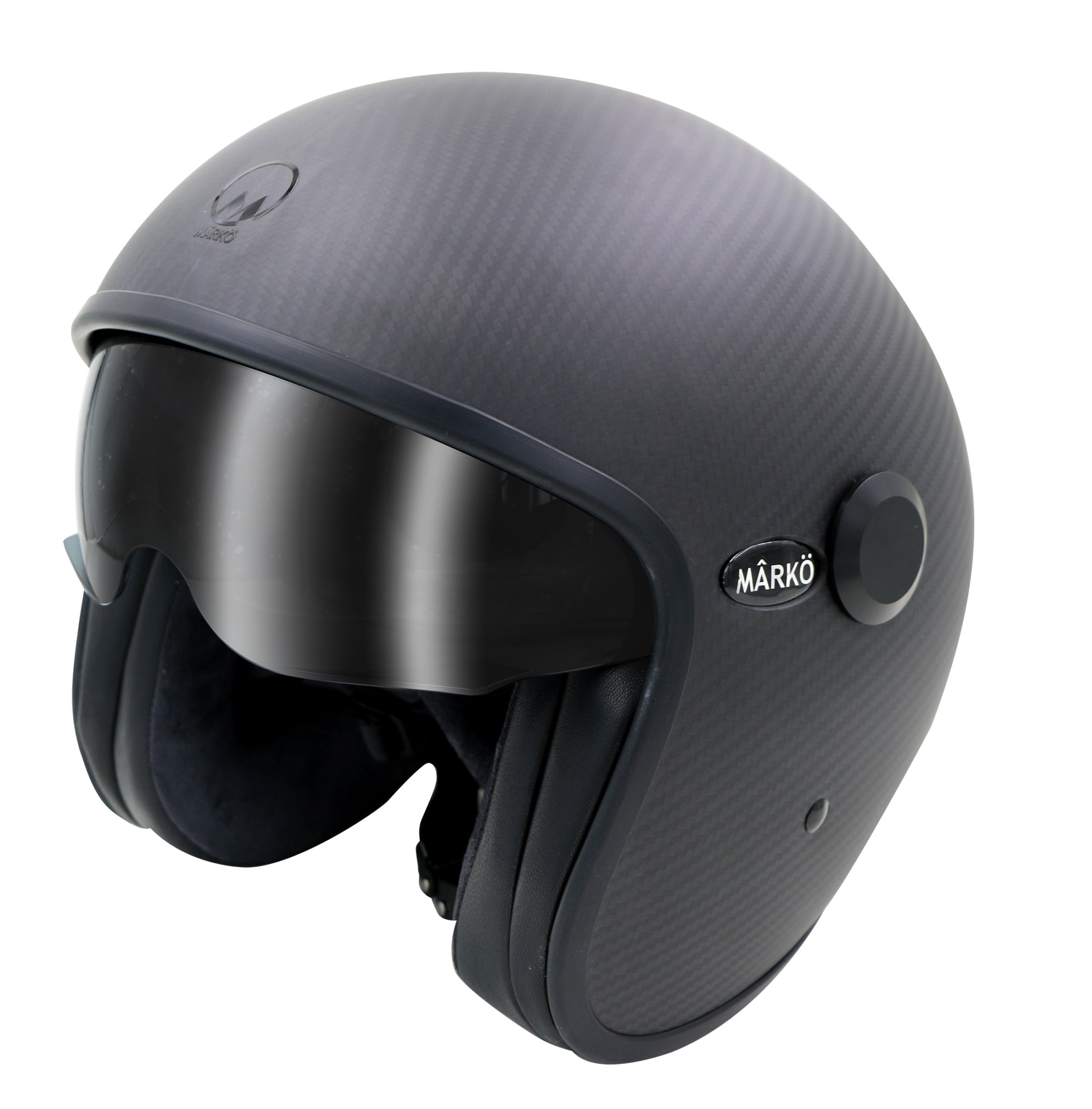 Casque-jet-boreal-carbone-mat