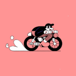 RAOUL BIKER ROSE