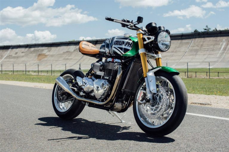 Triumph Montlhery remporte le Thruxton Project