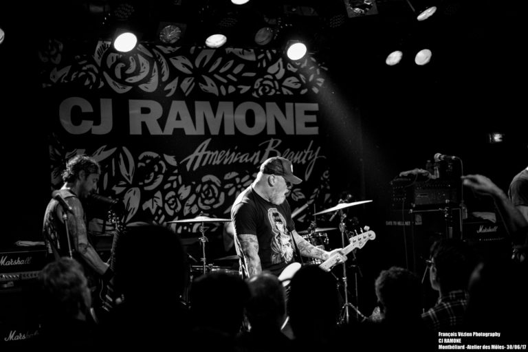 CJ Ramone, Atelier des Môles, Montbéliard, le 30/06/17 CJ Ramone, Atelier des Môles, Montbéliard, le 30/06/17
