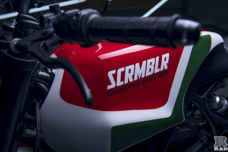 Scrmblr, Diamond Atelier revisite le Scrambler 800