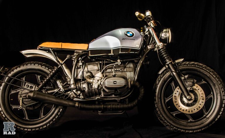 Métamorphose d’une BMW R80 RT par JV Performance
