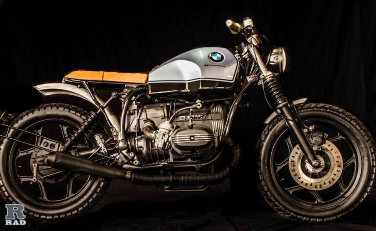 Métamorphose d’une BMW R80 RT par JV Performance