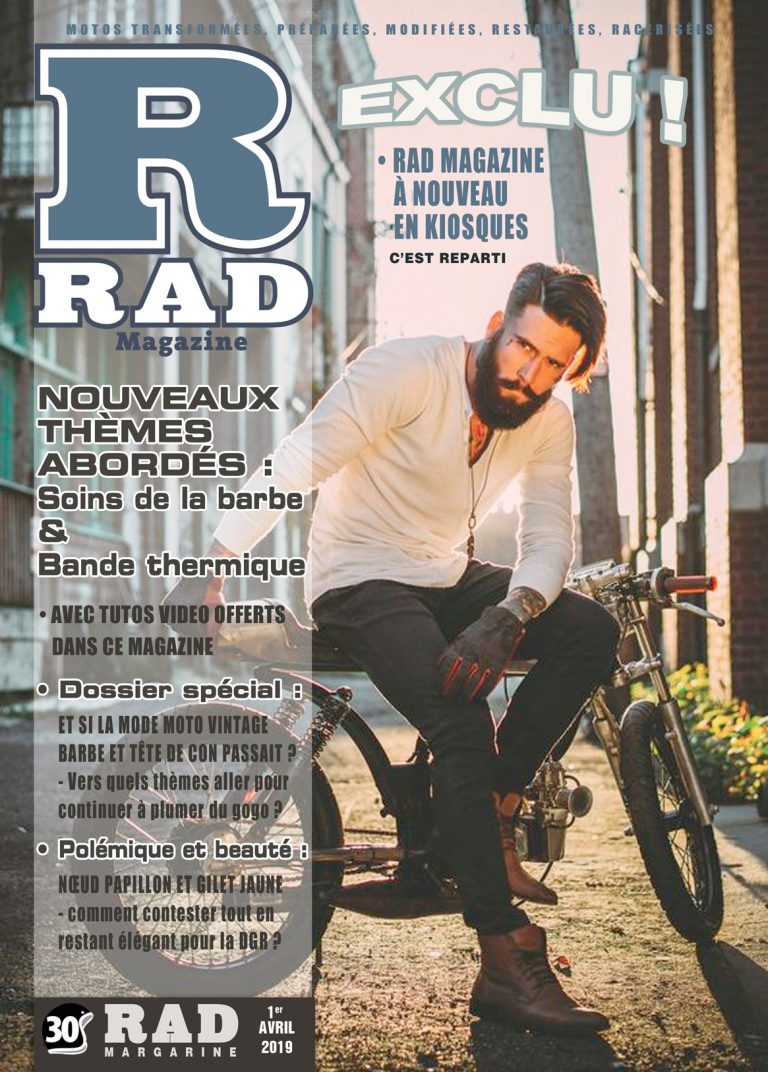 Le magazine RAD à nouveau en kiosques ce lundi