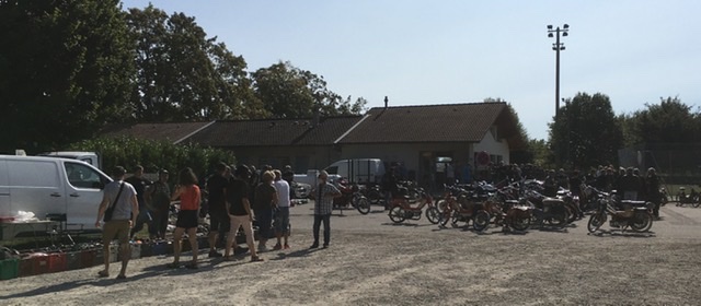 Les bourses moto reprennent, visite à Faramans (38)