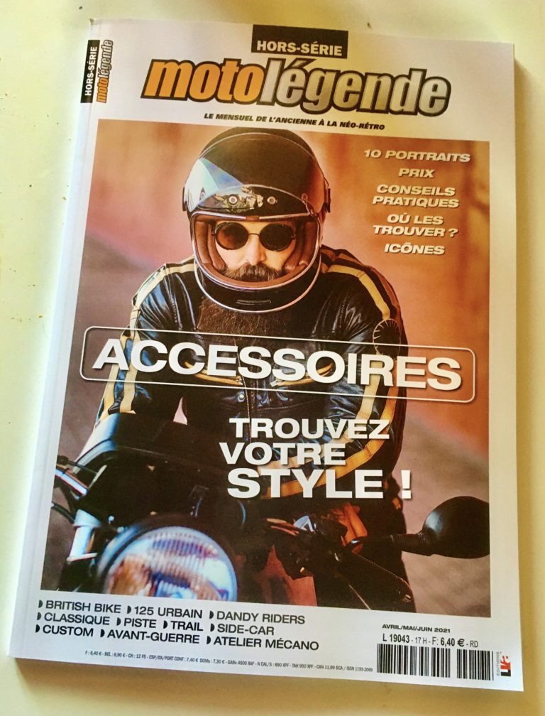 Un hors-série spécial équipement par Moto Légende est en kiosque.