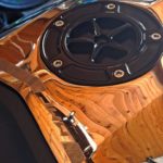 Custom gas tank by @cevennesretromotors
