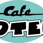 cafe moteur logo vert