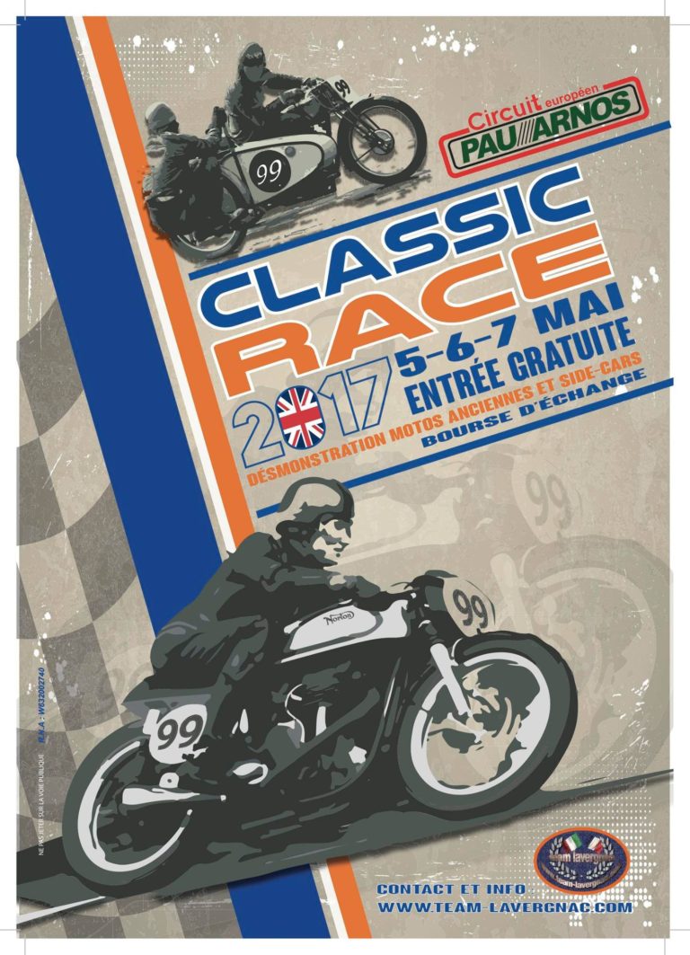 LA CLASSIC RACE 2017 SERA À PAU-ARNOS