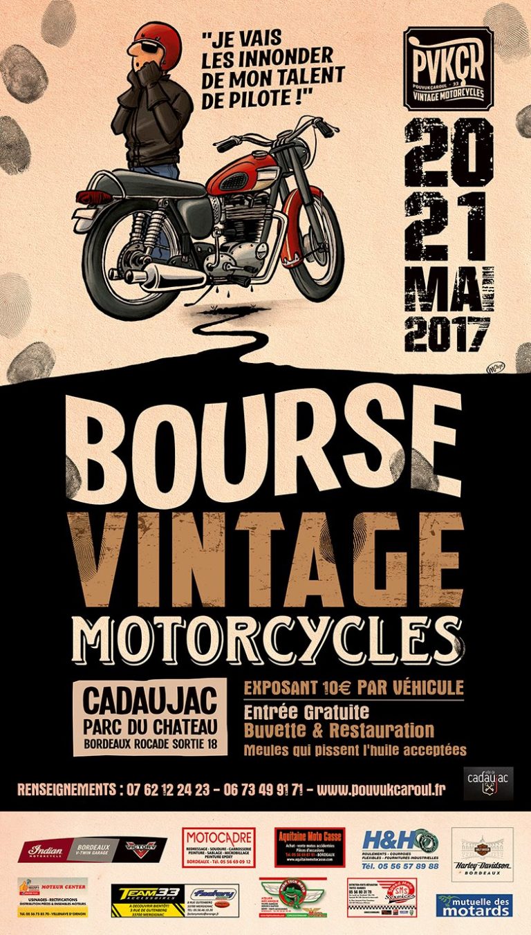 Bourse motos vintage de Cadaujac